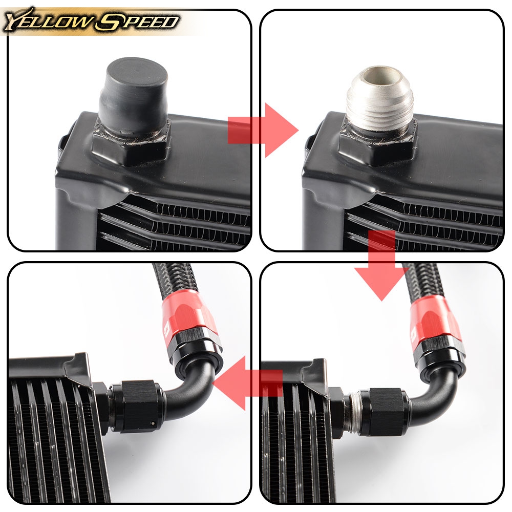 25 Row Bolt On Oil Cooler Kit Upgrade For BMW 3 SERIES 335I E90 E92 N54 Black eBay