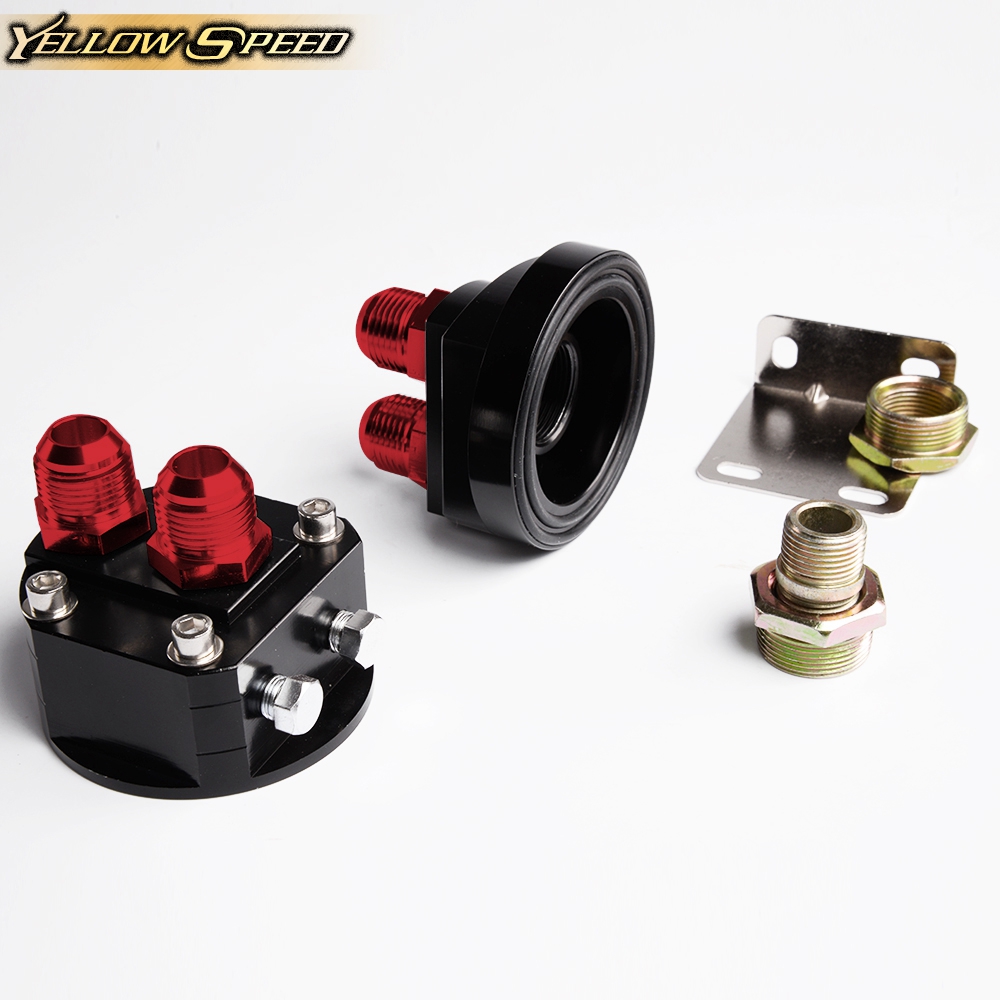 Universal 30 Row Engine Transmission 8AN Oil Cooler 7" Electric Fan Kit-in Oil - Foto 6