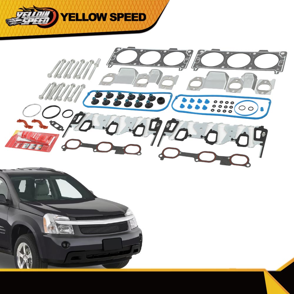 For 05-09 Chevrolet Equinox Pontiac Torrent 3.4L OHV Head Gasket Bolts Set For 05-09 Chevrolet Equinox Pontiac Torrent 3.4L OHV Head Gasket Bolts Set