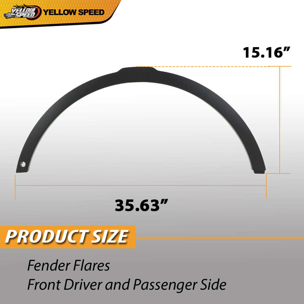 Fender Trim Left Front Wheel Arch Molding With Sensor Hole For Fender Trim Left Front Wheel Arch Molding With Sensor Hole For
