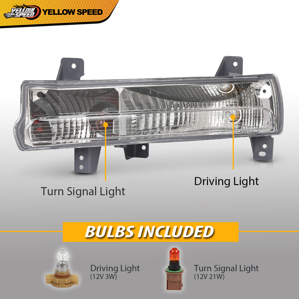 For Jeep Compass Parking Light Assembly 2017 18 19 2020 Driver Side For